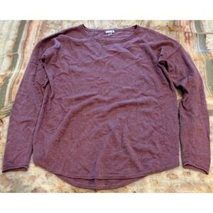 Smartwool Men's Crewneck Sweater in Burgundy